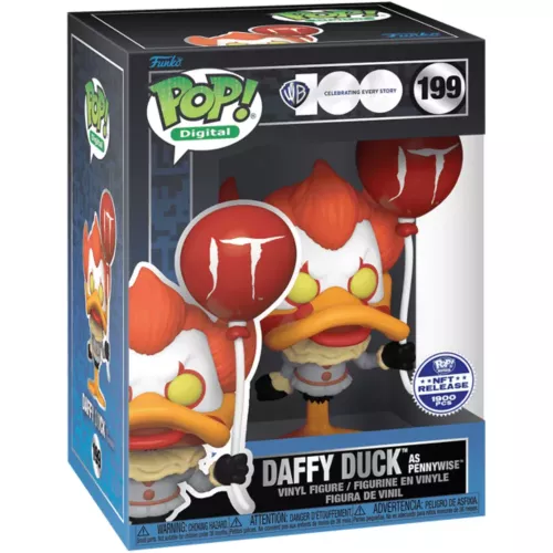 Funko Pop! Daffy Duck as Pennywise #199 Warner Bros. 100 Celebrating Every Story Box