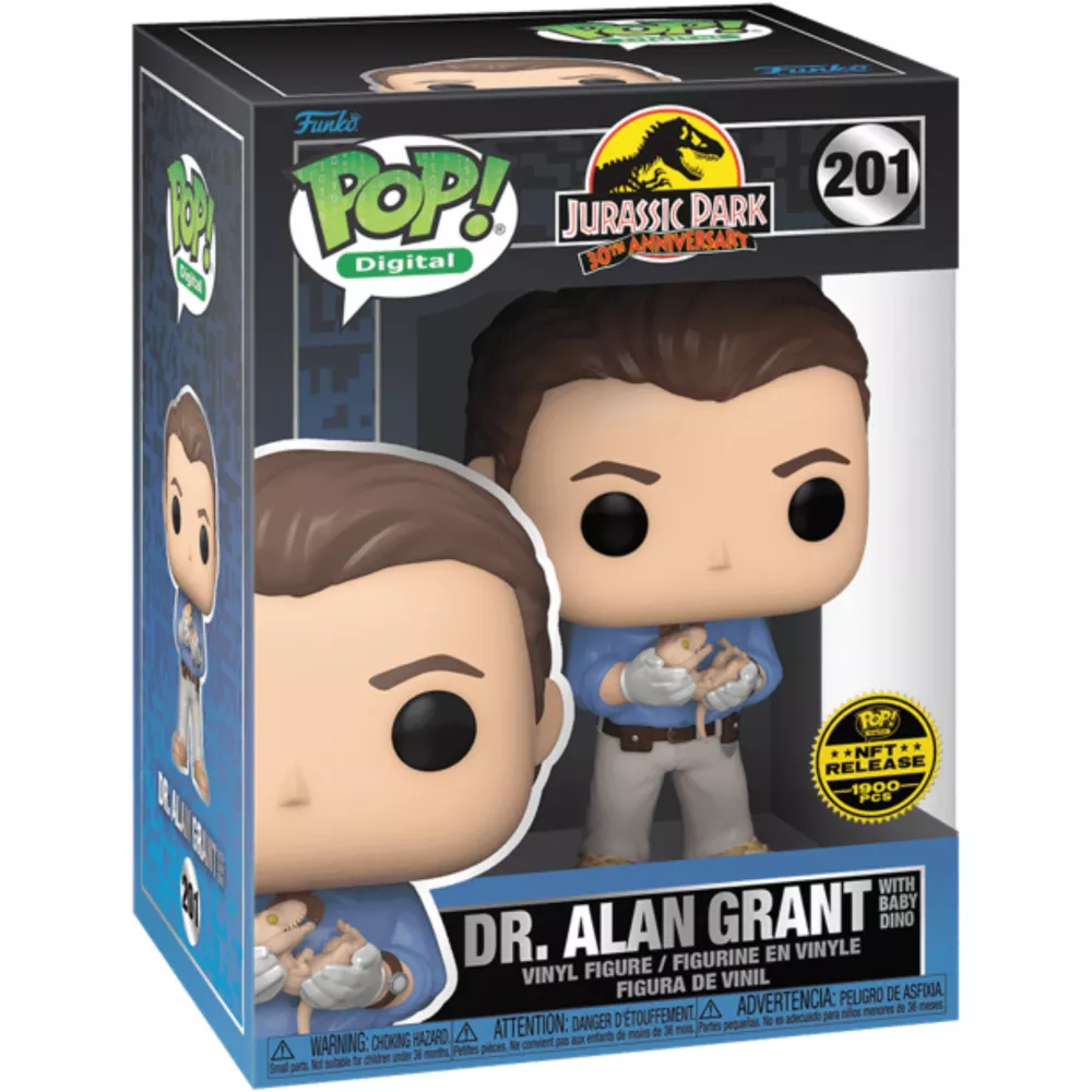 Dr. Alan Grant with Baby Dino Box
