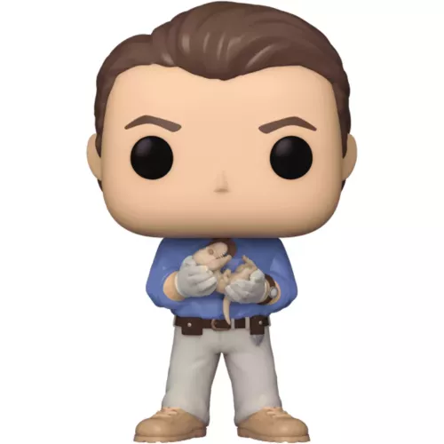 Funko Pop! Dr. Alan Grant with Baby Dino #201 Jurassic Park 30th Anniversary
