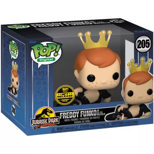 Funko Pop! Freddy Funko as Dr. Ian Malcolm #205 Jurassic Park 30th Anniversary Box