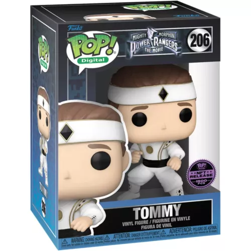 Funko Pop! Tommy #206 Mighty Morphin Power Rangers The Movie Box