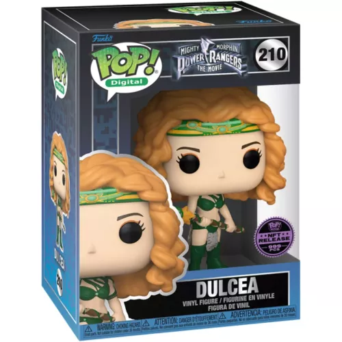 Funko Pop! Dulcea #210 Mighty Morphin Power Rangers The Movie Box