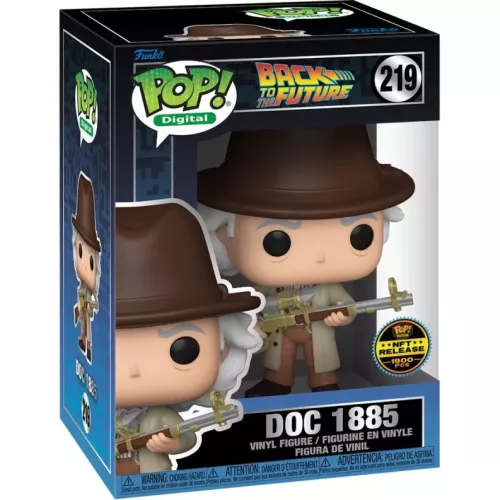 Funko Pop! Doc 1885 #219 Back to the Future Digital Box