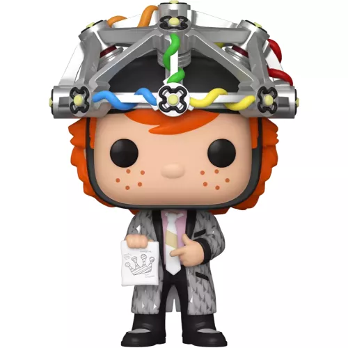 Funko Pop! Freddy Funko as Doc with Helmet #222 Back to the Future