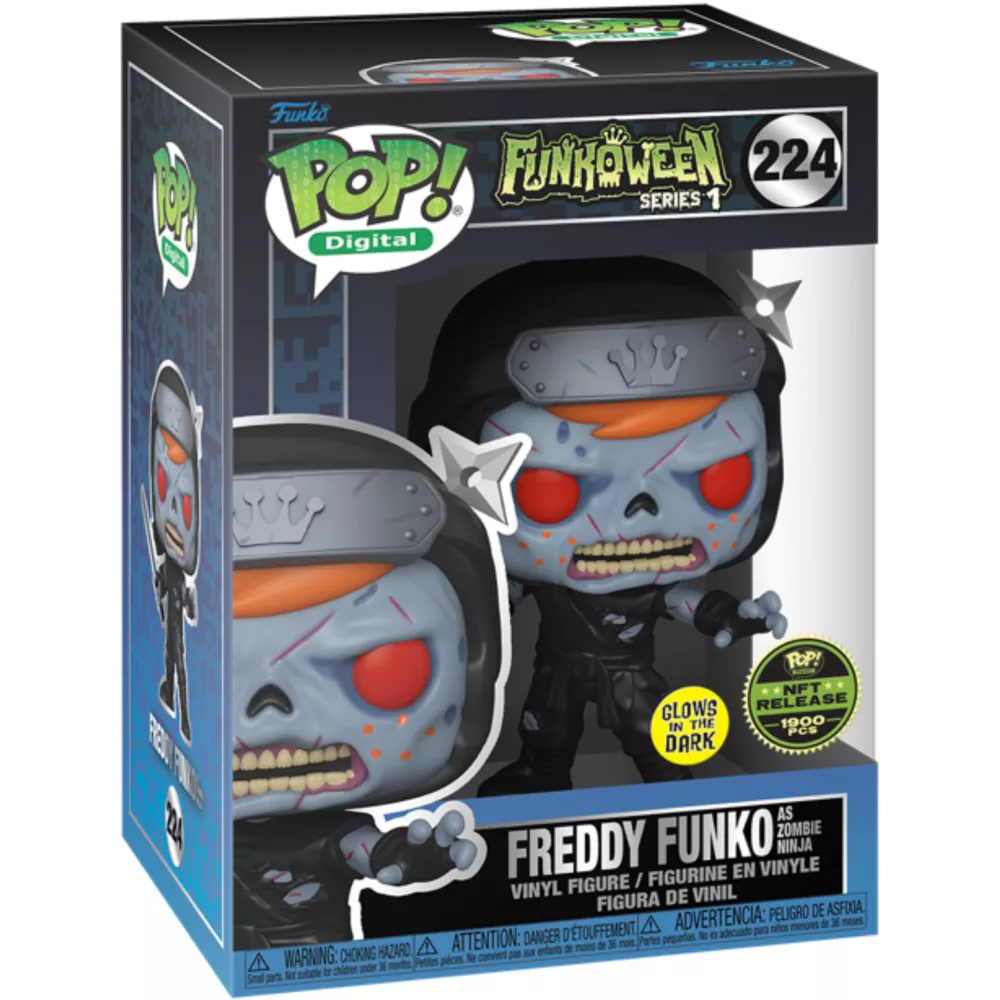 Freddy Funko as Zombie Ninja Box