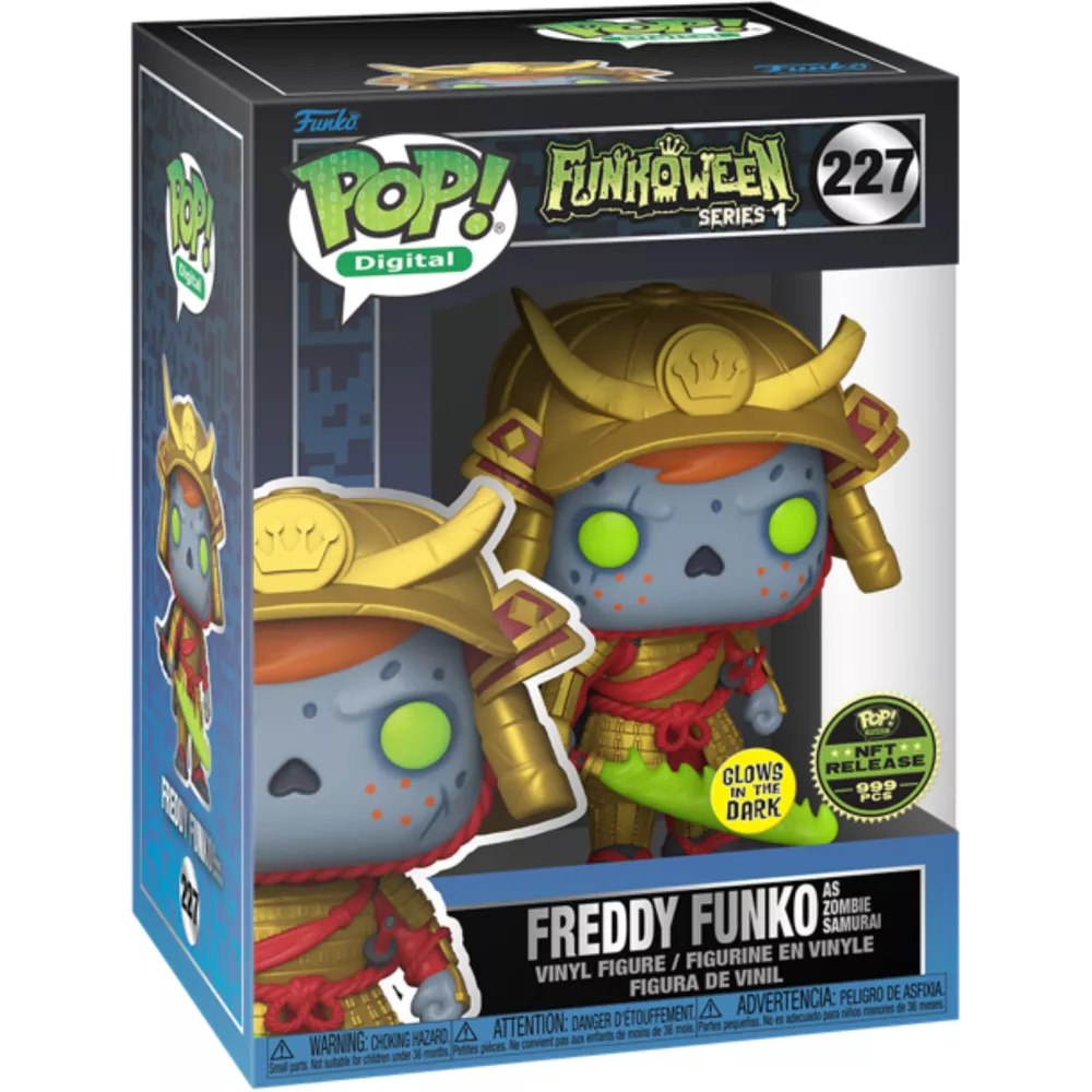 Freddy Funko as Zombie Samurai Box