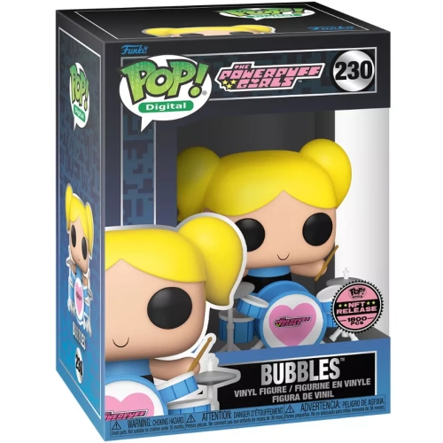 Funko Pop! Bubbles #230 The Powerpuff Girls Digital Box