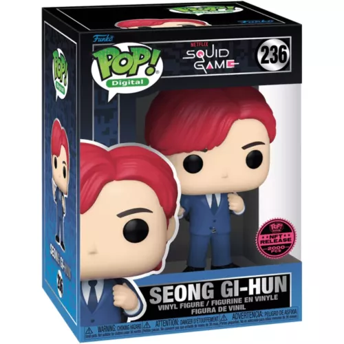 Funko Pop! Seong Gi-hun #236 Netflix Squid Game Digital Box