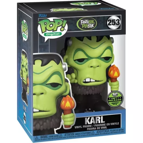 Funko Pop! Karl #253 Fantasilk Plastik Digital Vinyl Figure Box