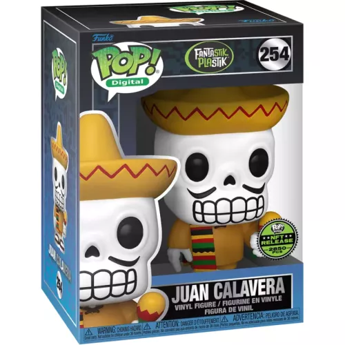 Funko Pop! Juan Calavera #254 Fantasilk Plastik Digital Box