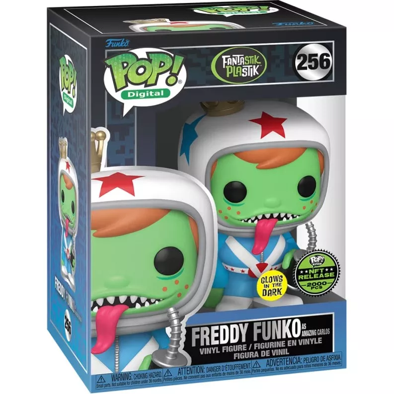 Freddy Funko as Amazing Carlos Box