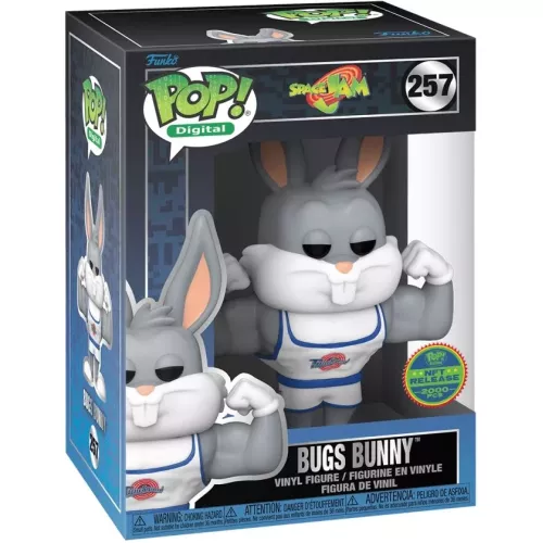 Funko Pop! Bugs Bunny #257 Space Jam Digital Vinyl Figure Box