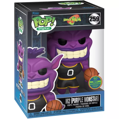 Funko Pop! M2 (Purple Monstar) #259 Space Jam Digital Box