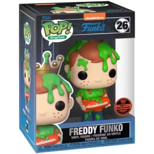 Funko Pop! Freddy Funko #26 Slimed Nickelodeon Funko Box