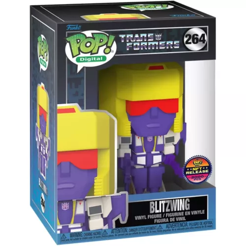 Funko Pop! Blitzwing #264 Transformers Digital Vinyl Figure Box