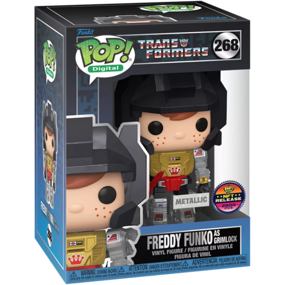 Freddy Funko as Grimlock Box