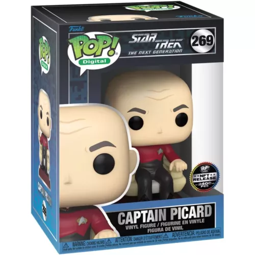 Funko Pop! Captain Picard #269 Star Trek The Next Generation Box