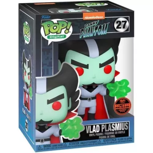 Funko Pop! Vlad Plasmius #27 Nickelodeon Danny Phantom Box