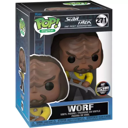 Funko Pop! Worf #271 Star Trek The Next Generation Box