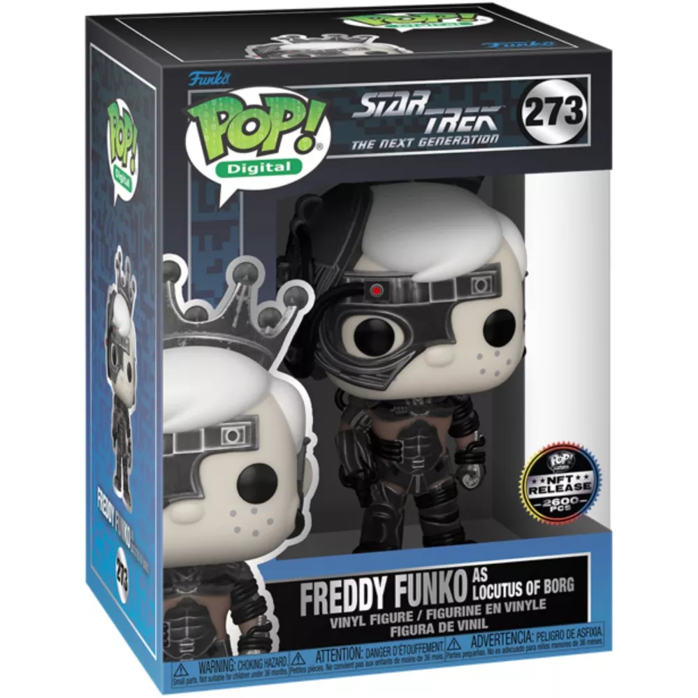 Freddy Funko as Locutus of Borg Box