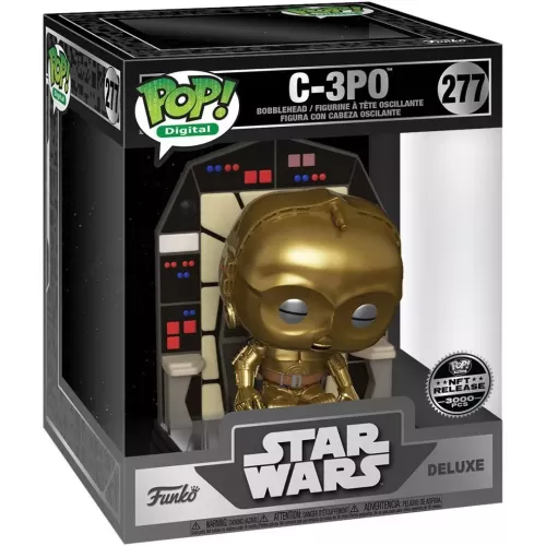 Funko Pop! C-3PO #277 Star Wars Digital Vinyl Figure Box