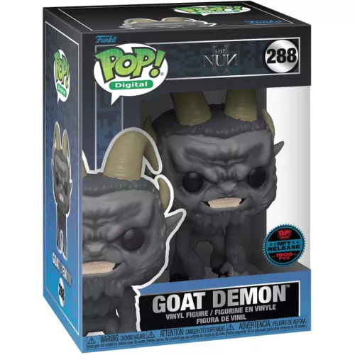 Funko Pop! Goat Demon #288 The Nun II Digital Vinyl Figure Box