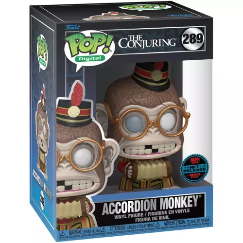 Funko Pop! Accordion Monkey #289 The Conjuring Digital Box