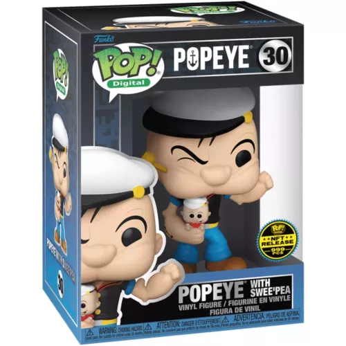 Funko Pop! Popeye #30 Digital Vinyl Figure Box
