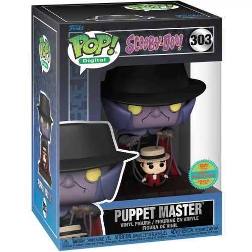 Funko Pop! Puppet Master #303 Scooby-Doo! Digital Vinyl Figure Box