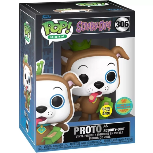Funko Pop! Proto as Scooby-Doo #306 Glows in the Dark Box