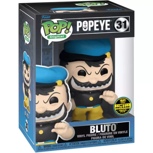 Funko Pop! Bluto #31 Popeye Digital Vinyl Figure Box