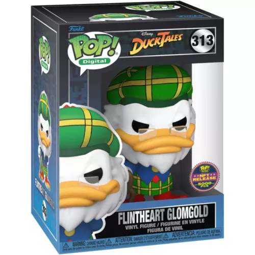 Funko Pop! Flintheart Glomgold #313 Disney DuckTales Box