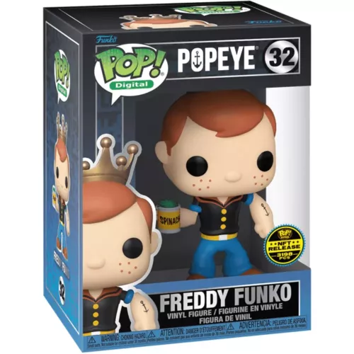 Funko Pop! Freddy Funko #32 Popeye Digital Vinyl Figure Box