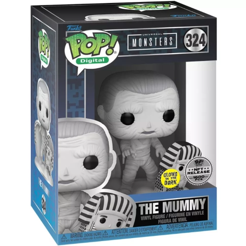 Funko Pop! The Mummy #324 Glows in the Dark Universal Monsters Box