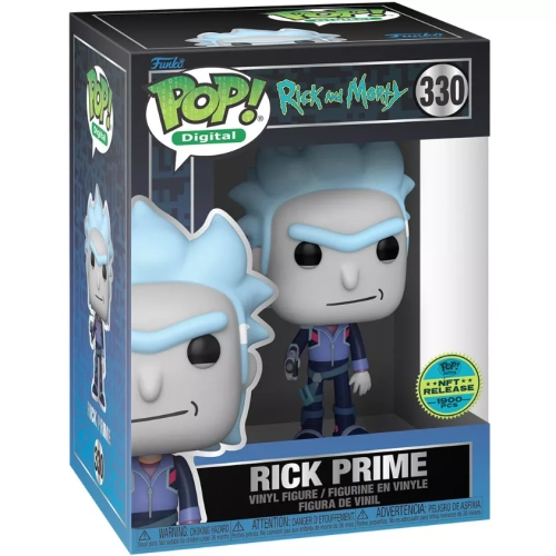 Funko Pop! Rick Prime #330 Rick and Morty Digital Vinyl Figure Box