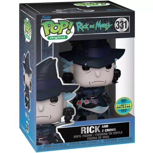 Funko Pop! Rick and 2 Crows #331 Rick and Morty Digital Box