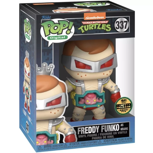 Funko Pop! Freddy Funko as Krang #337 Nickelodeon Teenage Mutant Ninja Turtles Box