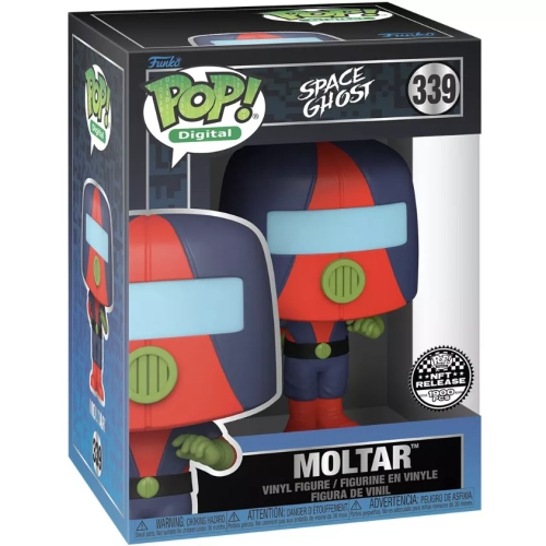 Funko Pop! Moltar #339 Space Ghost Digital Vinyl Figure Box