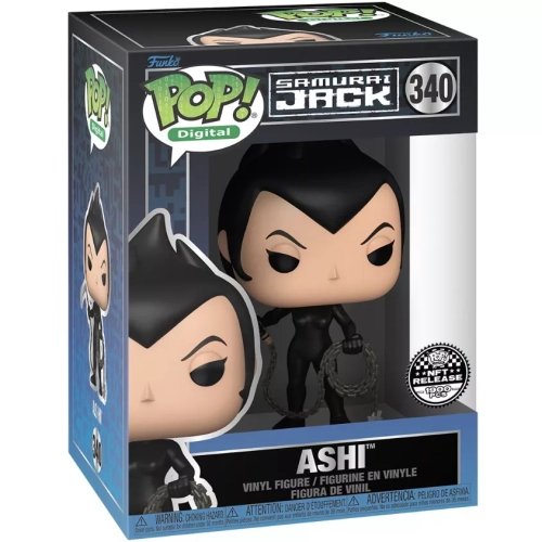 Funko Pop! Ashi #340 Samurai Jack Digital Vinyl Figure Box