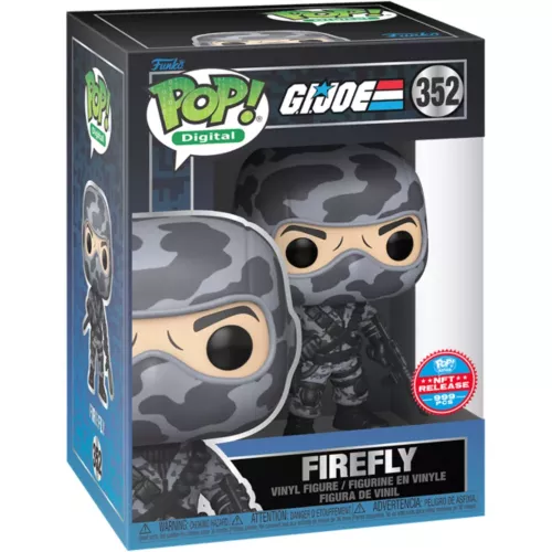 Funko Pop! Firefly #352 G.I. Joe Digital Vinyl Figure Box