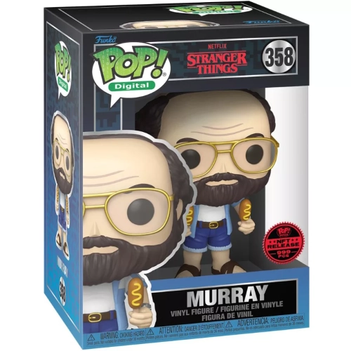 Funko Pop! Murray #358 Netflix Stranger Things Digital Box