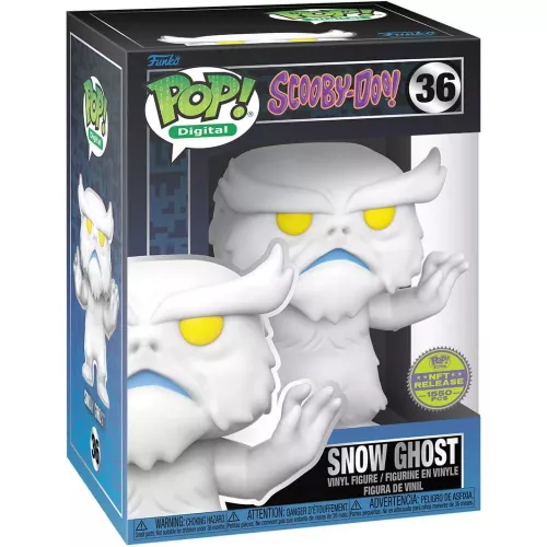 Funko Pop! Snow Ghost #36 Scooby-Doo! Digital Vinyl Figure Box