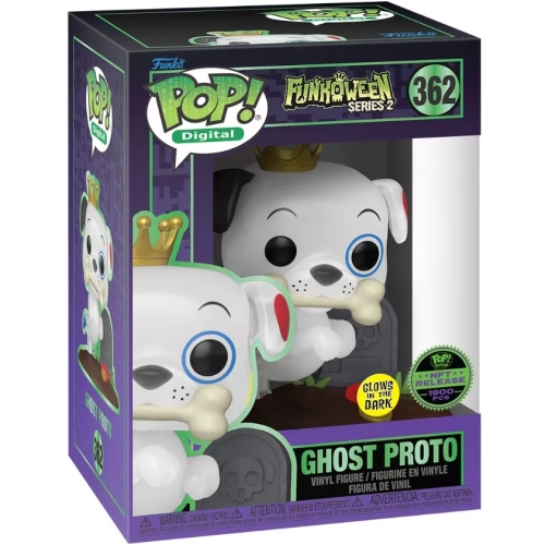 Funko Pop! Ghost Proto #362 Glows in the Dark Funkoween Series 2 Box