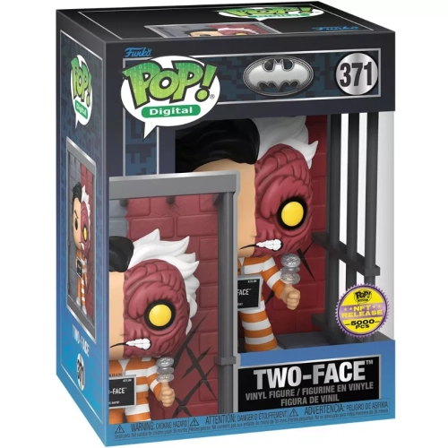 Funko Pop! Two-Face #371 Batman Digital Vinyl Figure Box