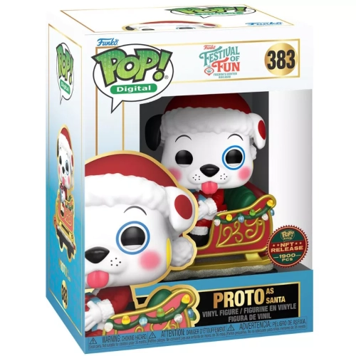 Funko Pop! Proto as Santa #383 Funko Festival of Fun Box