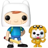 #393  Freddy & Proto as Finn & Jake - Collectible Figure
