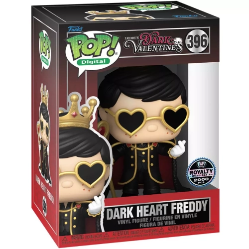 Funko Pop! Dark Heart Freddy #396 Freddy's Dark Valentine's Box