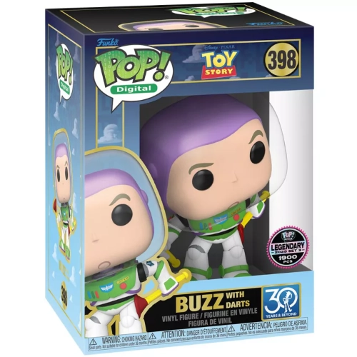 Funko Pop! Buzz with Darts #398 Disney Pixar Toy Story Box