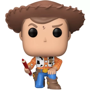 Woody with Red Pencil