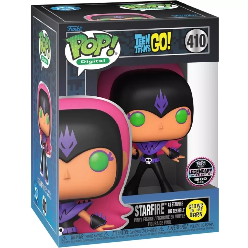 Funko Pop! Starfire as Starfire the Terrible #410 Glows in the Dark Box